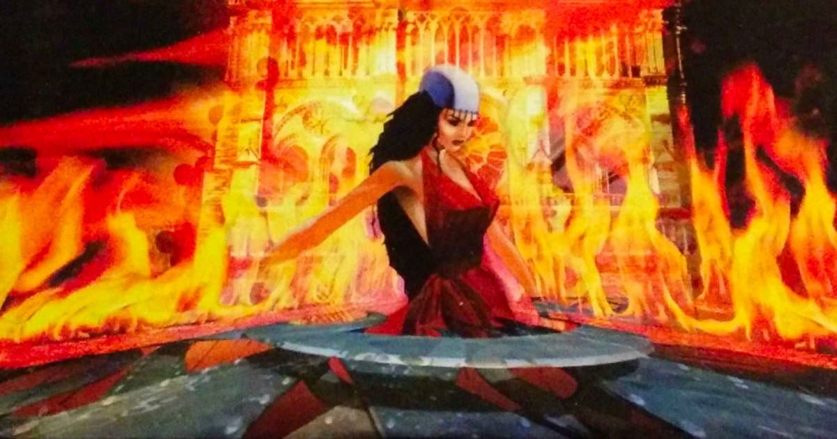 Notre Dame de Paris — söýgi üçburçlygy