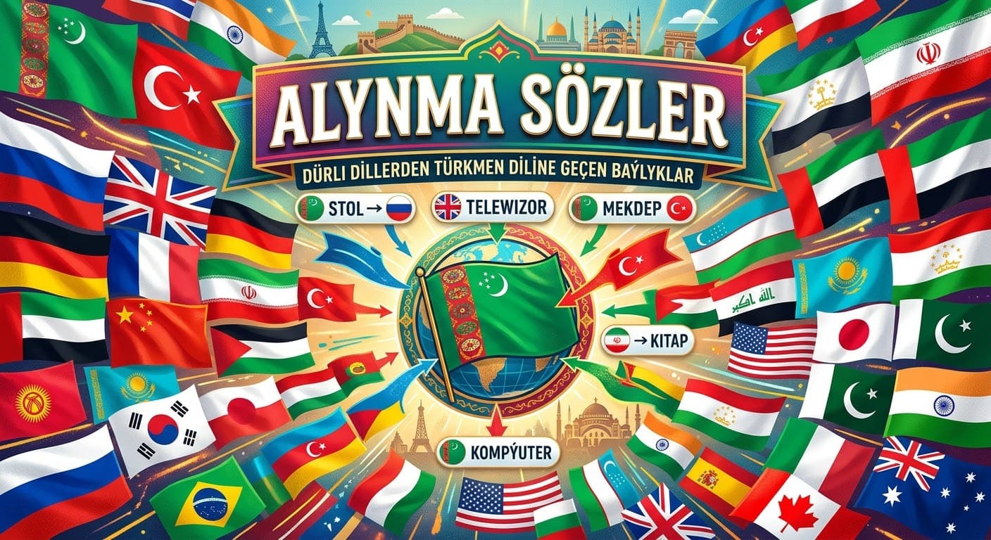 Alynma sözler haýsydyr bir dile zyýan berip bilermi?